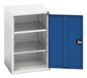 Verso 525Wx550Dx800H 2 Shelf Cupboard Bott Verso Drawer Cabinets 525 x 550  Tool Storage for garages and workshops 26/16926038.11 Verso 525 x 550 x 800H Cupboard 2S.jpg